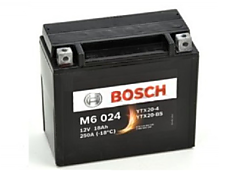 Bosch M6 024  AGM (YTX20-BS) 518 902 026 A504