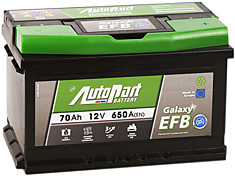 AutoPart Galaxy EFB -  70 А/ч  650А