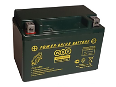 WBR Power-Drive Battery MT12-11 YTZ12S, YTZ14S