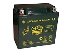 WBR Power-Drive Battery MT12-14 YTX16-BS, YB16B-A