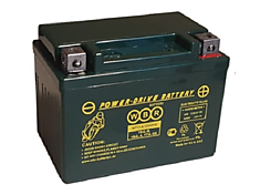 WBR Power-Drive Battery MT12-4 YB4L-B, YT4L-BS, YTX4L-BS