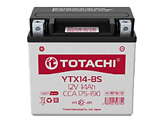 TOTACHI MOTO YTX14-BS 14 а/ч R 4589904523342