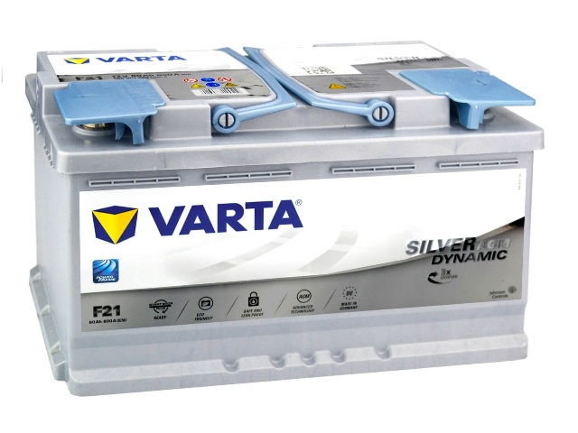 Купить аккумулятор Varta F21 Silver Dynamic AGM 80 Ач 580901080 дёшево