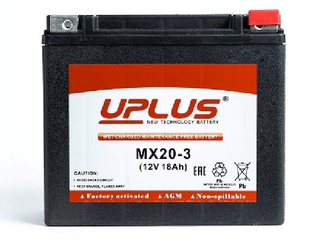 Uplus аккумуляторы. Мото аккумулятор Uplus lt20h-3 (12v 18ah) (yb18l-a ytx20hl-BS ytx20l-BS). Мотоциклетный аккумулятор 30 Ah. АКБ Uplus eb20ch. Uplus lt18-3 аккумулятор.