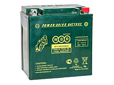 WBR Power-Drive Battery MT12-30 YTX30L, YB30L-B, YTX30L-BS, BA30LSHDT