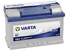 Varta Blue Dynamic E43  572 409 068 - 72 А/ч 680 А
