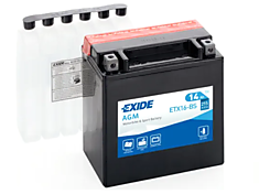EXIDE AGM ETX16-BS  (YTX16-BS)