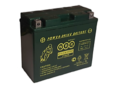 WBR Power-Drive Battery MT12-12 YTX14-BS, YTX12-BS