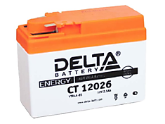 DELTA BATTERY CT 12026 YTR4A-BS