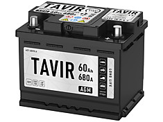 TAVIR AGM 60Ah О.П 680A