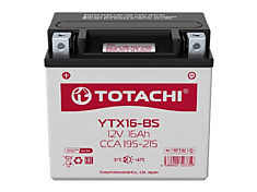 TOTACHI MOTO YTX16-BS 16 а/ч R 4589904523359
