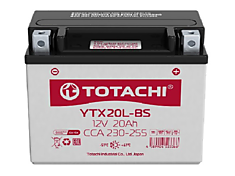 TOTACHI MOTO YTX20L-BS 20 а/ч L 4589904523366