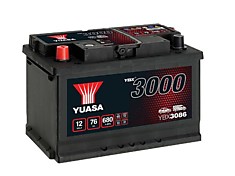 Yuasa YBX3086 12V 76Ah 680A
