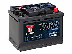 Yuasa YBX9027 Start Stop Plus 60Ah ОП 600A AGM (Уценка, октябрь 2020г)